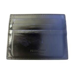 Salvatore Ferragamo Black Card Holder